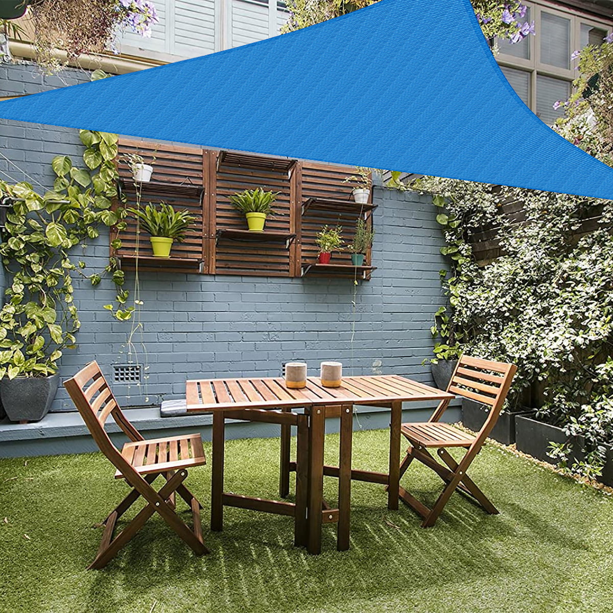 Sun Shade Sail Garden Patio Sunscreen Awning Canopy Shade 98%UV Block Waterproof 