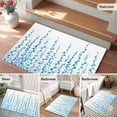 thumbnail image 5 of Blue Entryway Rug 2'x3'&nbsp; Non Slip Front Door Mats, Polka Dots Watercolor Abstract Art Entrance Rugs Indoor Outdoor Carpet, Washable Floor Mats Small Area Rug for Bedroom Kitchen, 5 of 8