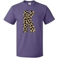 thumbnail image 3 of Inktastic Leopard Print Letter K T-Shirt, 3 of 5