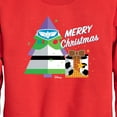 thumbnail image 3 of Toy Story - Merry Christmas Toy Story - Toddler And Youth Crewneck Fleece Sweatshirt, 3 of 5
