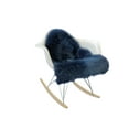 thumbnail image 4 of Natural Milan Sheepskin Single Rug | Navy | 2'x3', 4 of 5