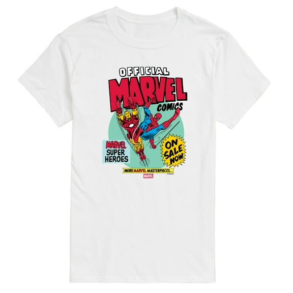 Marvel - Heroes Spider-Man Iron Man - Men's Short Sleeve Graphic T-Shirt