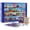 03# B, variant on Travel Puzzle Advent Calendar for Adults, 24 Mini Jigsaw Puzzle Packs, 1000-Piece World Heritage Christmas Countdown, Small Puzzle Gift for Travelers & Families