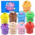 thumbnail image 2 of Cloud Slime Kit for Girls Scented Butter Slime Pack Stress Relief Toy Creative Pinch Set for Kids Birthday Party Favors, 2 of 6