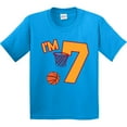 thumbnail image 3 of Inktastic Im Seven Seventh Birthday Basketball Youth T-Shirt, 3 of 5