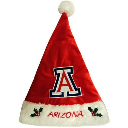 Forever Collectables NCAA Santa Hat, University of Arizona Wildcats