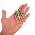 thumbnail image 5 of TEHAUX 50Pcs Cocktail Parasol Picks Mini Paper Umbrellas for Pool Party Paper and Wood, 5 of 8