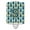 Blue & Gold, variant on Caroline's Treasures CJ1069-SCNL Letter S Football Green and Gold Ceramic Night Light, 6x4x3", multicolor