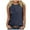 Navy, variant on Women Summer Tops Womens Fashion Crewneck Sleeveless Print Tank Tops Summer Casual Loose Fit Basic Beach Blouse T Shirts Vest Casual Camisole Women Crop Top Compression Shirt Bulk Womens 2XL