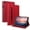 Red, variant on For Samsung Galaxy Tab A 8.0 2019 SM-T290 / SM-T295 Business Shockproof Horizontal Flip Leather & For Samsung Galaxy Tab A 8.0 2019 SM-T290 / SM-T295
