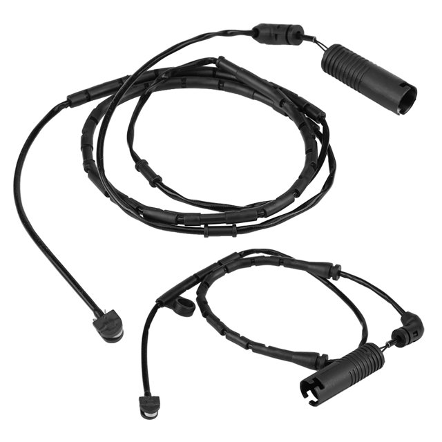 Peahefy Front + Rear Brake Pad Sensor for BMW E46 E85 320i 323Ci 323i 325Ci 34351164371+34351164372, Front Brake Pad Sensor, Brake Pad Sensor for BMW
