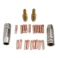 thumbnail image 2 of MB15 MIG Welding Torch Kit with Contact Tips and Diffusers for MIG200 MIG130, 2 of 10