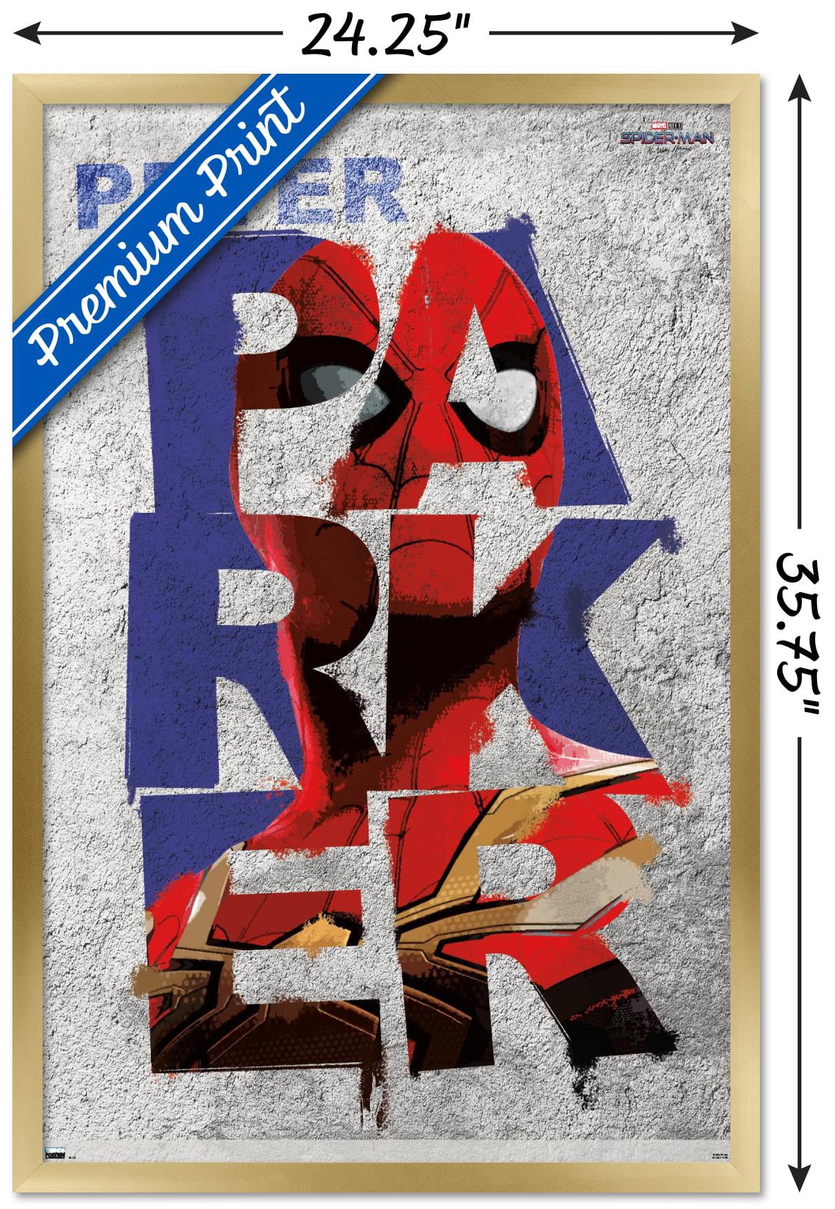 Marvel Spider-Man: No Way Home - Parker 24.25" x 35.75" Framed Poster, by Trends International