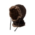 thumbnail image 1 of lionlar Winter Windproof Weather Knitted Hats and Brown, 1 of 8