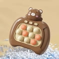 thumbnail image 4 of Kids Push Bubble Game Console with 4 Modes Handheld Whack-a-mole Toy Interesting Reaction Training Challenge Games Kill Time Stress Relief Toy Birthday Gift for Boys Girls, 4 of 7