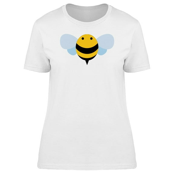 Cute Honey Bee Doodle Cartoon Tee Women's -Image by Shutterstock