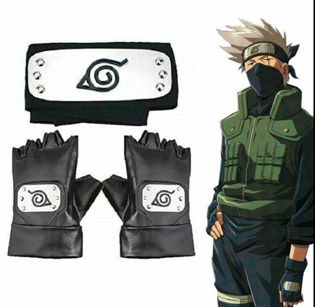 Cosplay Anime Headband Metal Set Suitable for Adults and Kids Black + White Leaf Village Ninja Headband & Ninja Props Kunai Plastic Toy & Plastic Shuriken Toy Play Kakashis Accessory Set Cosplay Anime Headband Metal Set Suitable for Adults and Kids Black + White Leaf Village Ninja Headband & Ninja Props Kunai Plastic Toy & Plastic Shuriken Toy Play Kakashis Accessory Set