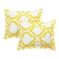thumbnail image 4 of Chic Home Asya 6-Piece Reversible Geometric Duvet Cover Set, Twin, Yellow, 4 of 6