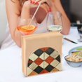 thumbnail image 3 of Yayeee Napkin Holder for Table Set of 2 Kitchen Paper Tissue Organization, Checkered Pattern, 3 of 8