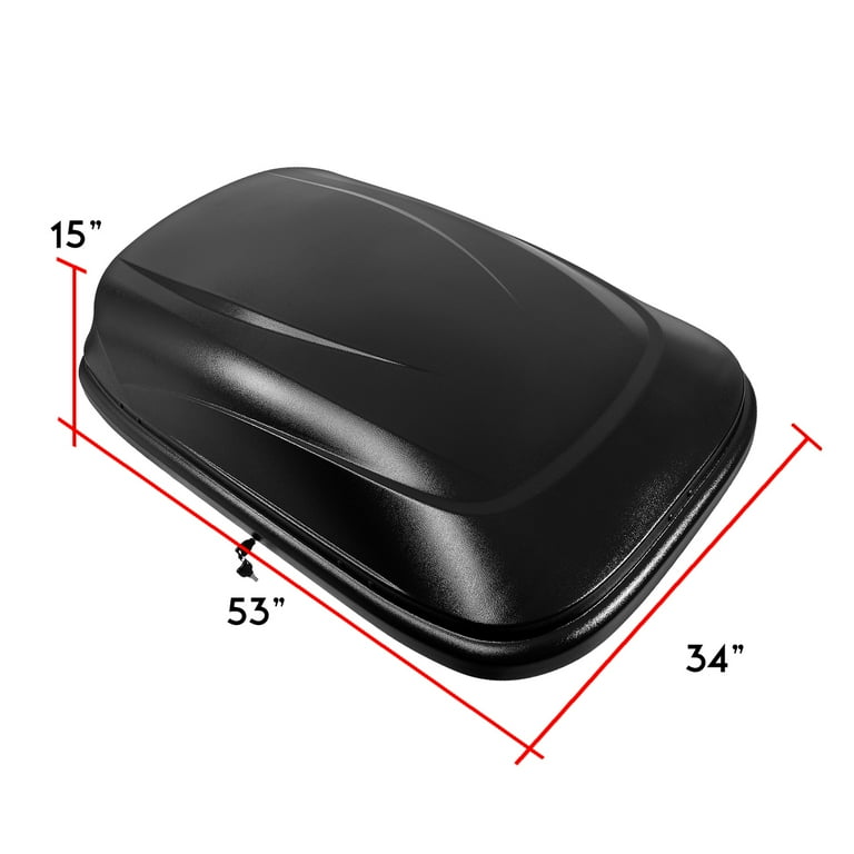 DNA Motoring Rooftop Automotive Cargo Box, Hard Shell DNA Motoring Rooftop Automotive Cargo Box, Hard Shell