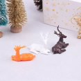 thumbnail image 3 of Casa de muñecas en miniatura, adornos de escena navideña, árbol de Navidad, ciervo, coche, casa de muñecas en miniatura, accesorios de Navidad, 3 of 4