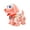 Pink, variant on Green Light Music Puppy Toy With Gear Singing Dancing Transparent Jump Dog For Kids