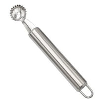 Stainless Steel Strawberry Huller & Tomato Corer - Versatile Fruit & Vegetable Stem Remover Tool, Melon Baller Scoop for Easy Prep