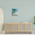 thumbnail image 2 of Stupell Industries Tropical Palm Trees Summer Vacation Resort Houses Graphic Art Gallery Wrapped Canvas Print Wall Art, Design by Amelia Noyes, 2 of 5