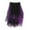 Purple, variant on vigerkar Women Mesh Midi Skirt Multilayer Pleated High Waist Lace Ballet Prom Party Tulle Tutu A-line Long Skirts Purple, One Size