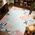 thumbnail image 4 of TWINNIS Area Rugs Floral Boho Rug Floor Carpet for Living Room Bedroom,2'x3',Cream White, 4 of 7