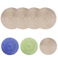 thumbnail image 2 of Coofit 4PCS Table Placemat Creative Universal Round Non-slip Table Mat Trivet Mat, 2 of 10