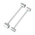 thumbnail image 1 of Llave de Ajuste de Espacio para Bisagras Soledad 2 Piezas Acero Resistente Plata, 1 of 10