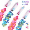 thumbnail image 6 of Gender Reveal Butterfly Confetti Powder Cannon - Set of 4 Mixed (2 Blue 2 Pink) Gender Reveal Party Supplies - 100% Biodegradable Tissue Safe Powder - Ideas and Smoke Bombs, 6 of 10