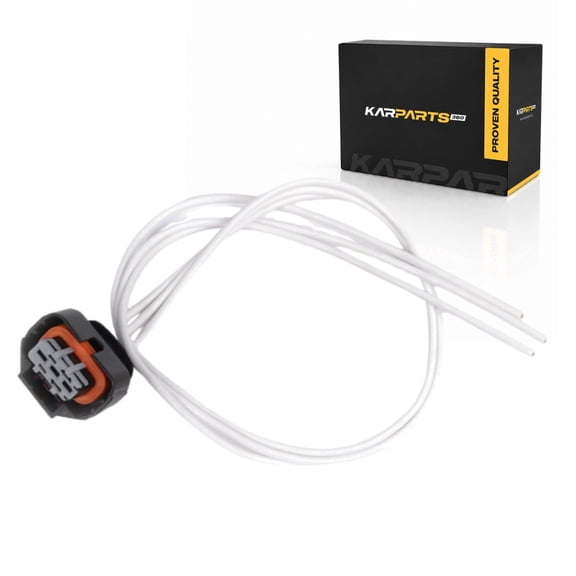 KarParts360 For GMC Terrain 2016 2017 Pigtail Connector | Male | 3 Wire | Female Terminal | 3 Terminals | Replacement For 13384372