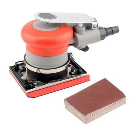 

Pneumatic Air Sander Air Sanding Polishing Machine Polisher Tool Air Sander 12000rpm Wood Furniture For Paint Care Rust Removal Low Vibration