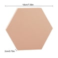 thumbnail image 2 of Adornos de fotografía de bloque de espuma de apoyo fotográfico geométrico 3D decoración del hogar 1 pieza hexagonal desnudo Kearding HA001751-05, 2 of 6