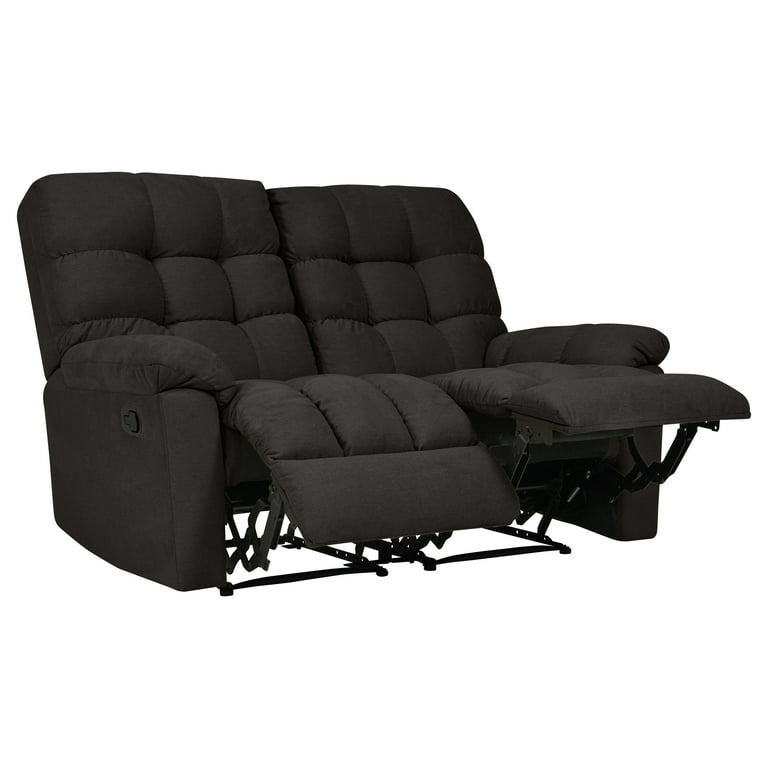 ProLounger Recliner and Storage Loveseat Dark Gray Walmart