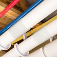 thumbnail image 4 of HONMEET Damper Air Duct PVC Air Duct Damper White Volume Control HVAC Installations 1Set, 4 of 8