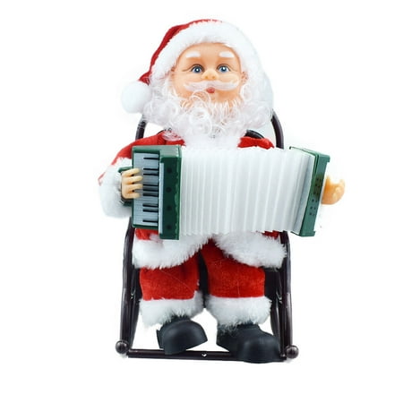 

Hemoton 1Pc Electric Santa Claus Toy Christmas Present Electric Plaything Gift Decor