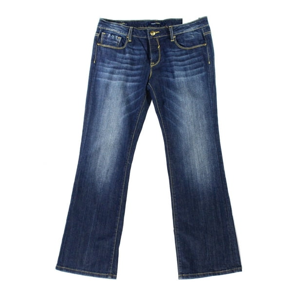 Vigoss - Vigoss NEW Blue Womens Size 32 The Jagger Boot Cut Denim Jeans ...