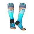 thumbnail image 5 of Lsque Underwater Aquarium Arches Printed Crew Socks Men's Women's LightWeight Thin Casual Calf Socks ,Knee High Socks,Cotton Socks, 5 of 9