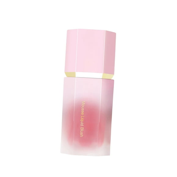 Rubor líquido Rubor nutritivo para el rostro Cosméticos con punta de pincel suave Resaltador Uso durante todo el día Fácil de aplicar Colorete suave y Estilo A Fernando Colorete