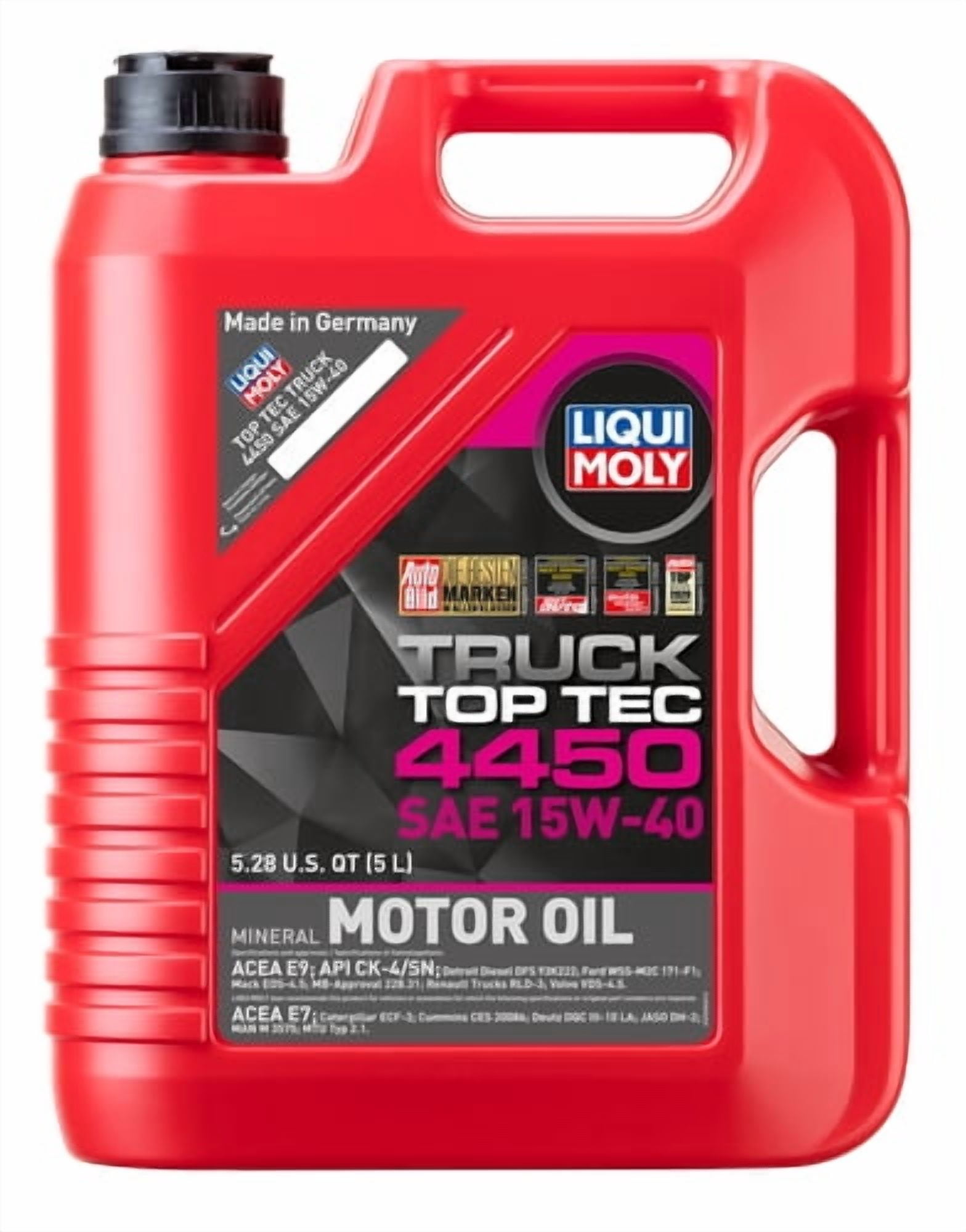 LIQUI MOLY, Motor Oil, 5 L, 0W-20, Top Tec, 6600 - Walmart.com