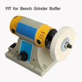 thumbnail image 3 of 6 Inch Polishing Wheel with 1/2" Arbor Hole, 70 Ply, Extra Thick for Bench Grinder Tools (Pack of 2), 3 of 3