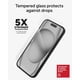 thumbnail image 4 of Protector de Pantalla ZAGG Glass Elite para iPhone 15, 4 of 8