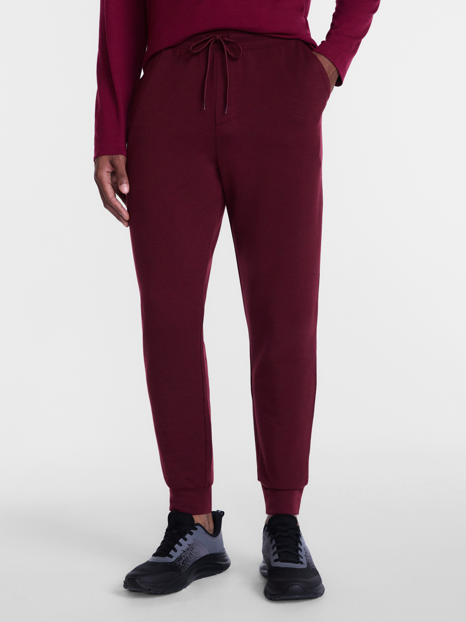 Athletic Works Men's Active Knit Jogger Pants photo 1