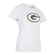 thumbnail image 3 of NFL Playera Aficionado Básica Green Bay Packers Blanco para Mujer, Talla Chica, 3 of 5