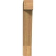 thumbnail image 2 of Ekena Millwork 5 1/2"W x 22"D x 34"H Traditional Block Smooth Bracket, Western Red Cedar, 2 of 25