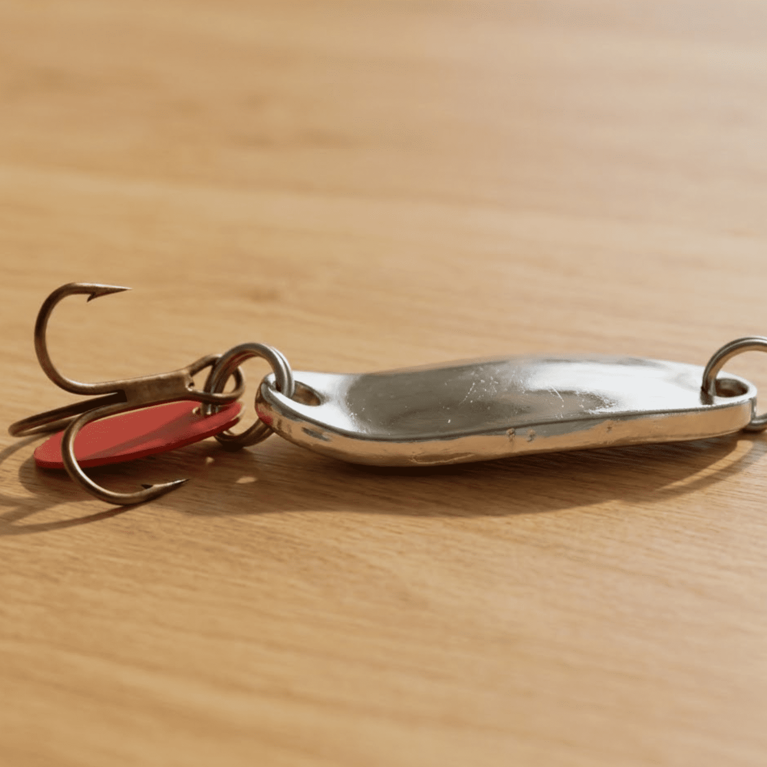 Tsunami Flash Spoon Fishing Lure 1/4 oz. – Chrome