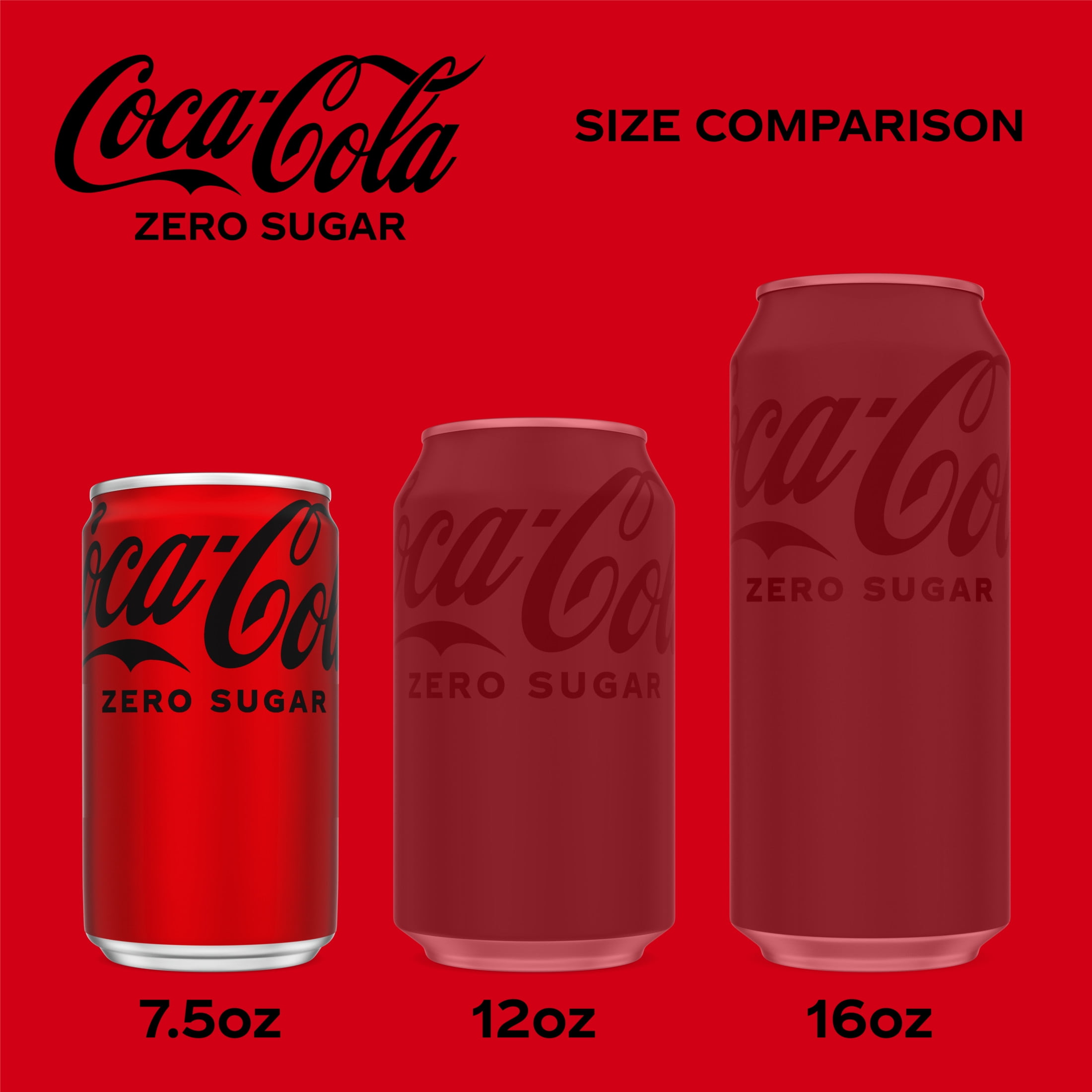 Coca-Cola Zero Sugar Cans, 7.5 fl oz, 10 Pack | Meijer